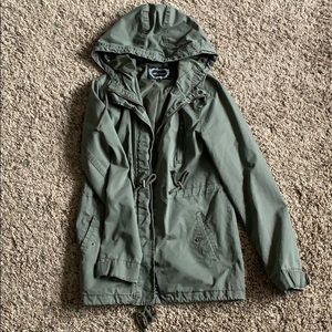 Army green jacket
